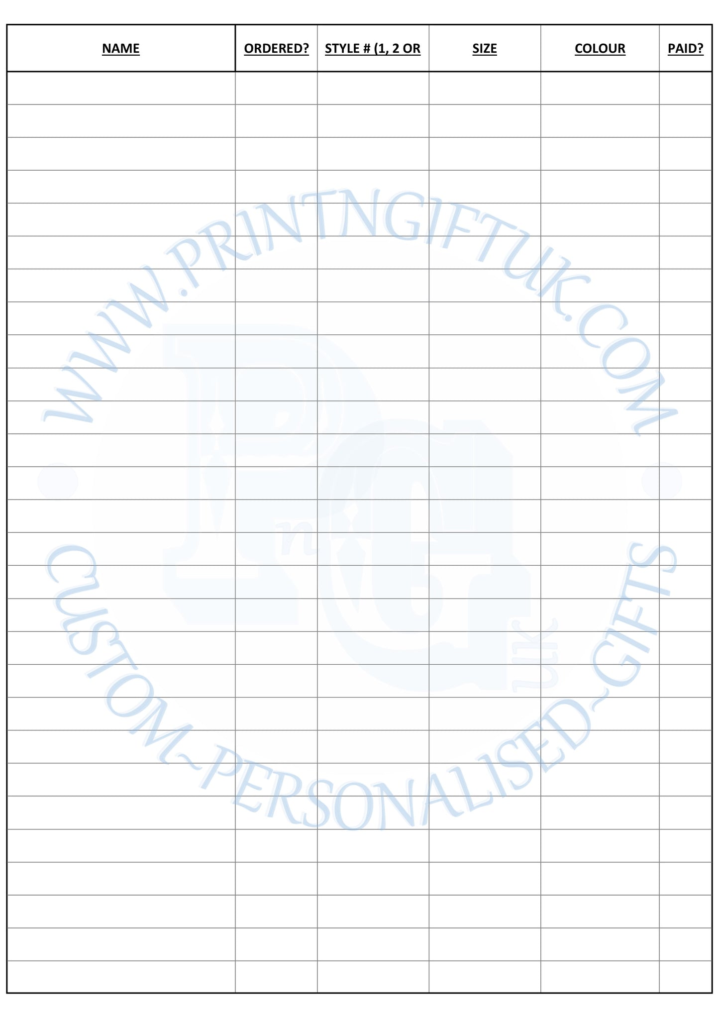 2025 LEAVERS HOODY INFO PACK & DEPOSIT