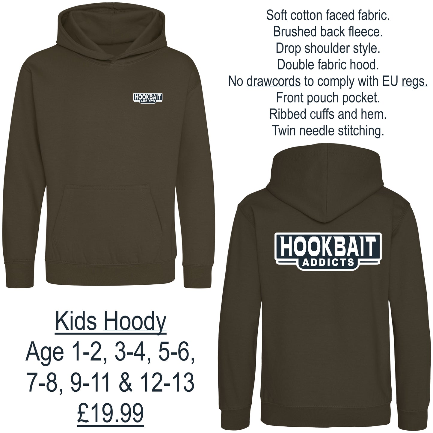 Hookbait Addicts: Kids Hoody
