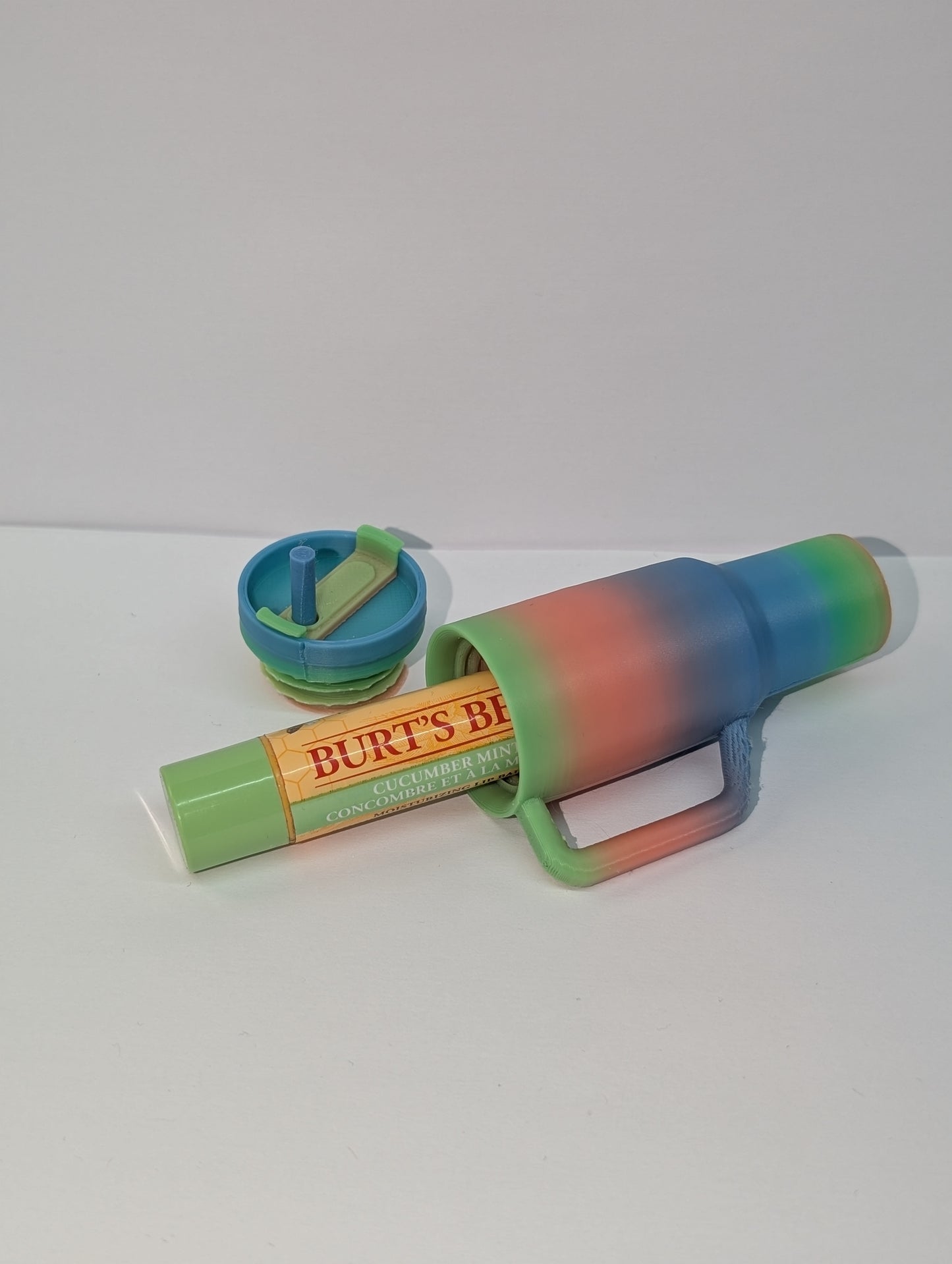 3D PRINTED STANLEY LIP BALM HOLDER KEYRING
