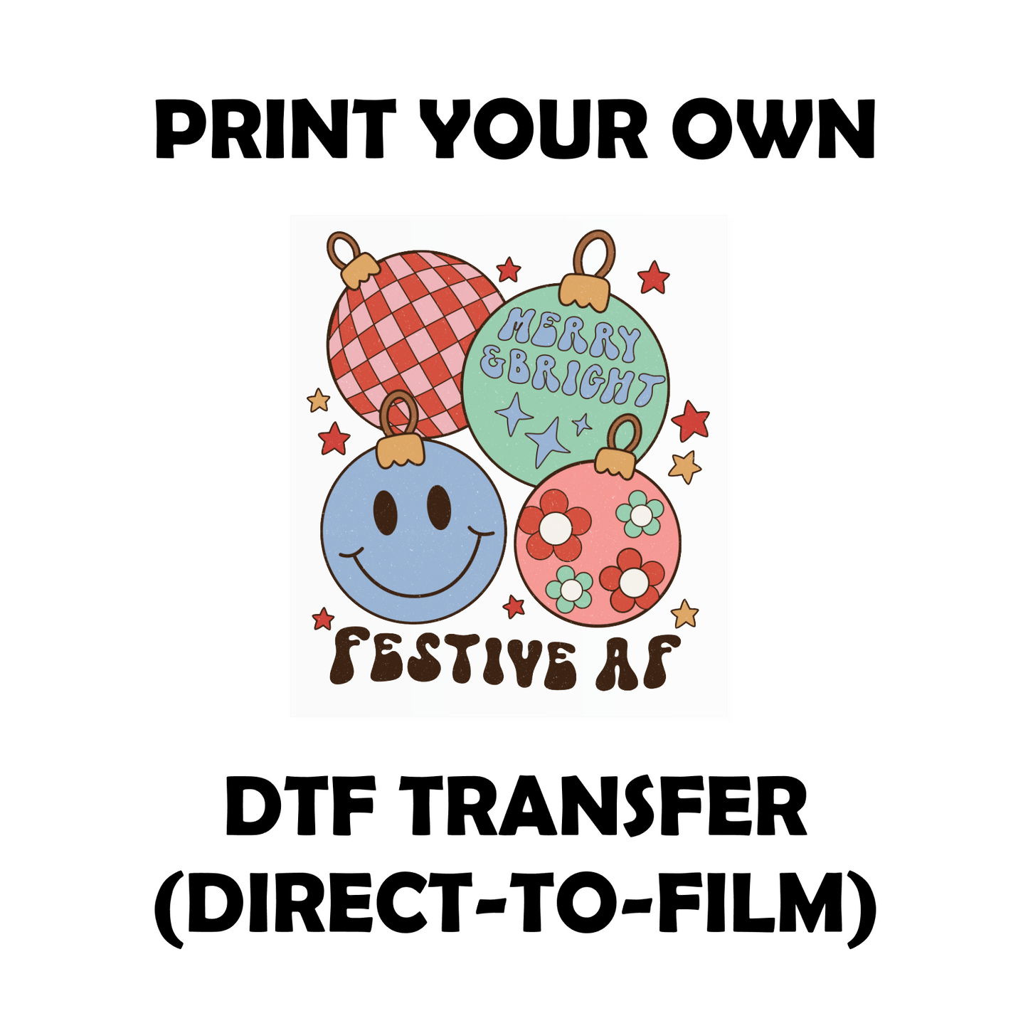 *Festive As Fuck* Retro Christmas Sweatshirt Jumper