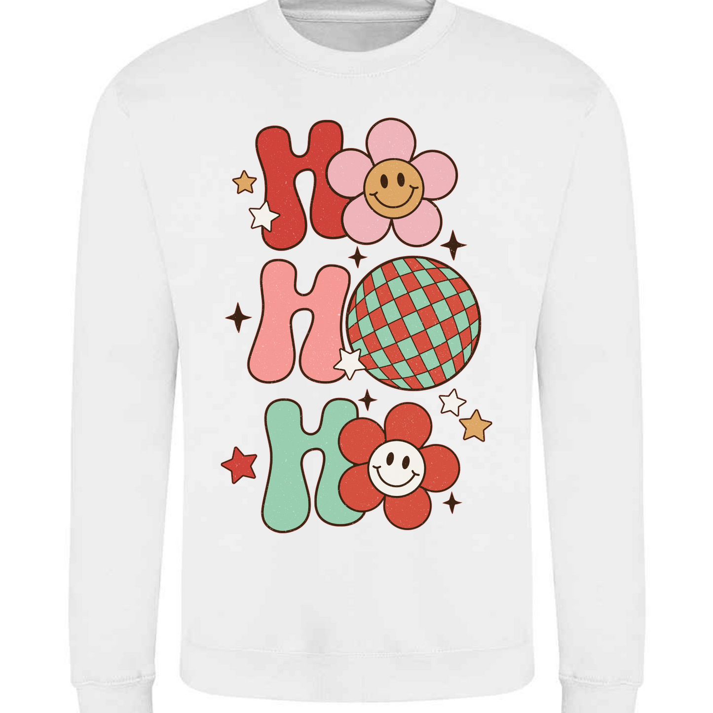 *Ho Ho Ho* Retro Xmas DTF Transfer