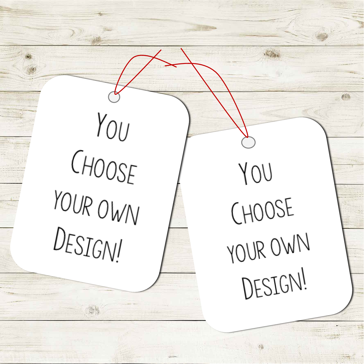 Custom Personalised air-freshener - Portrait