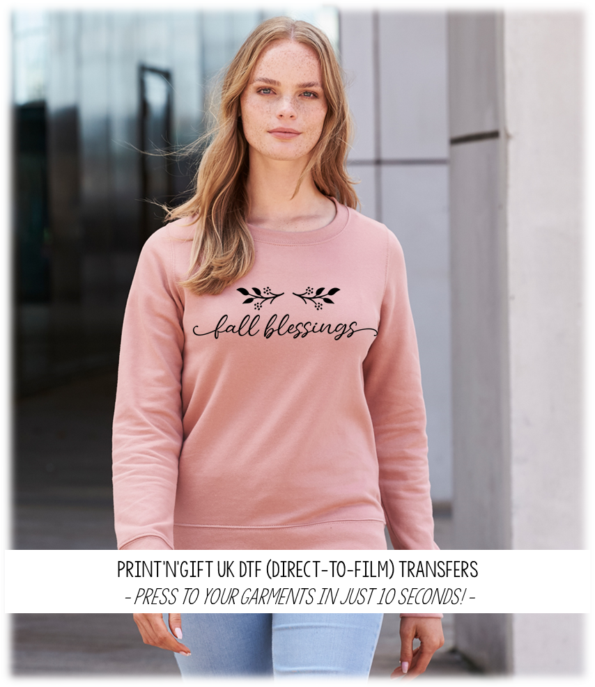Fall Blessings DTF Transfer