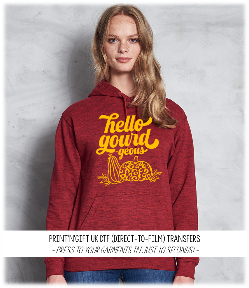 Hello Gourd-geous DTF Transfer