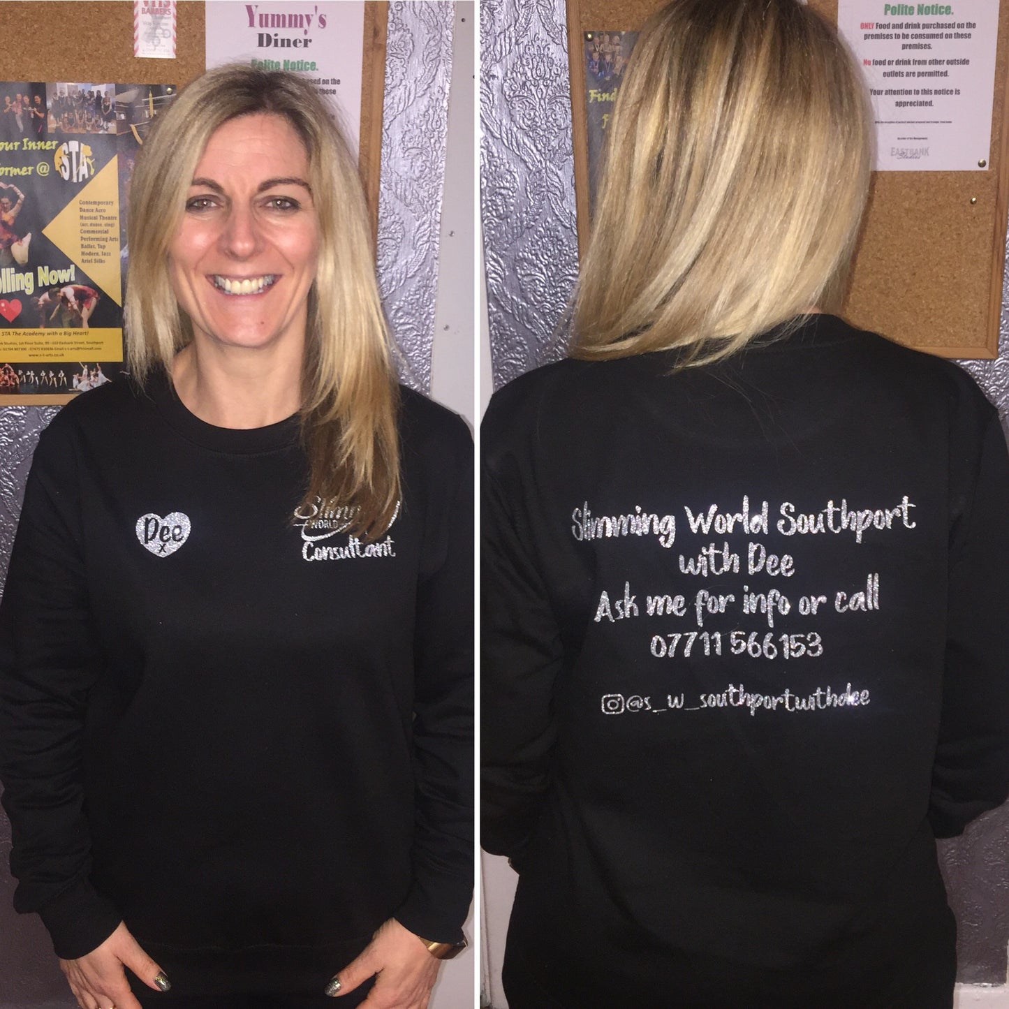 SW Consultant Sweater - Luxury Glitter Vinyl