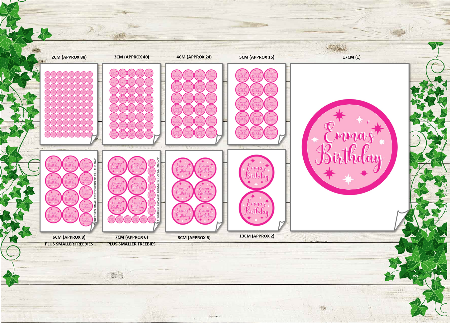 Custom A4 Sticker Sheets - Any Design