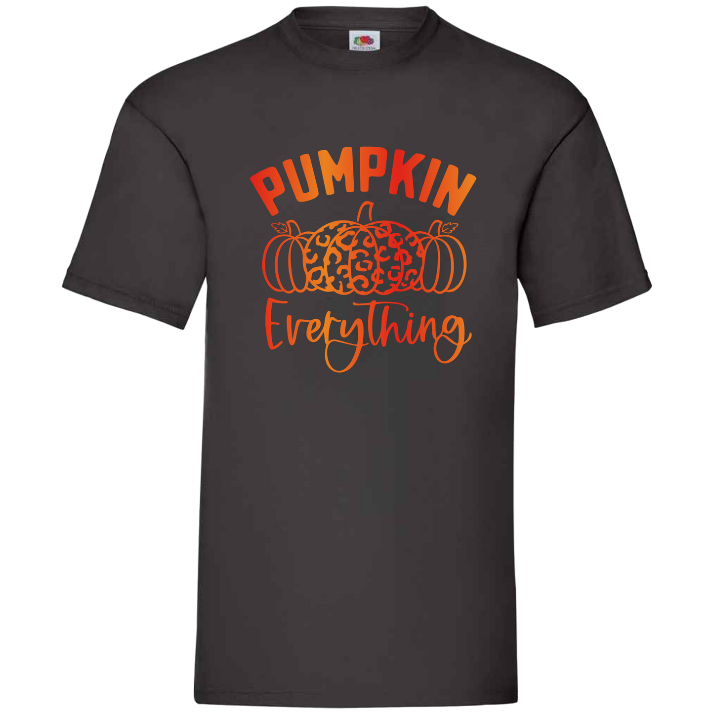 "Pumpkin Everything" T-shirt with Ombre Print