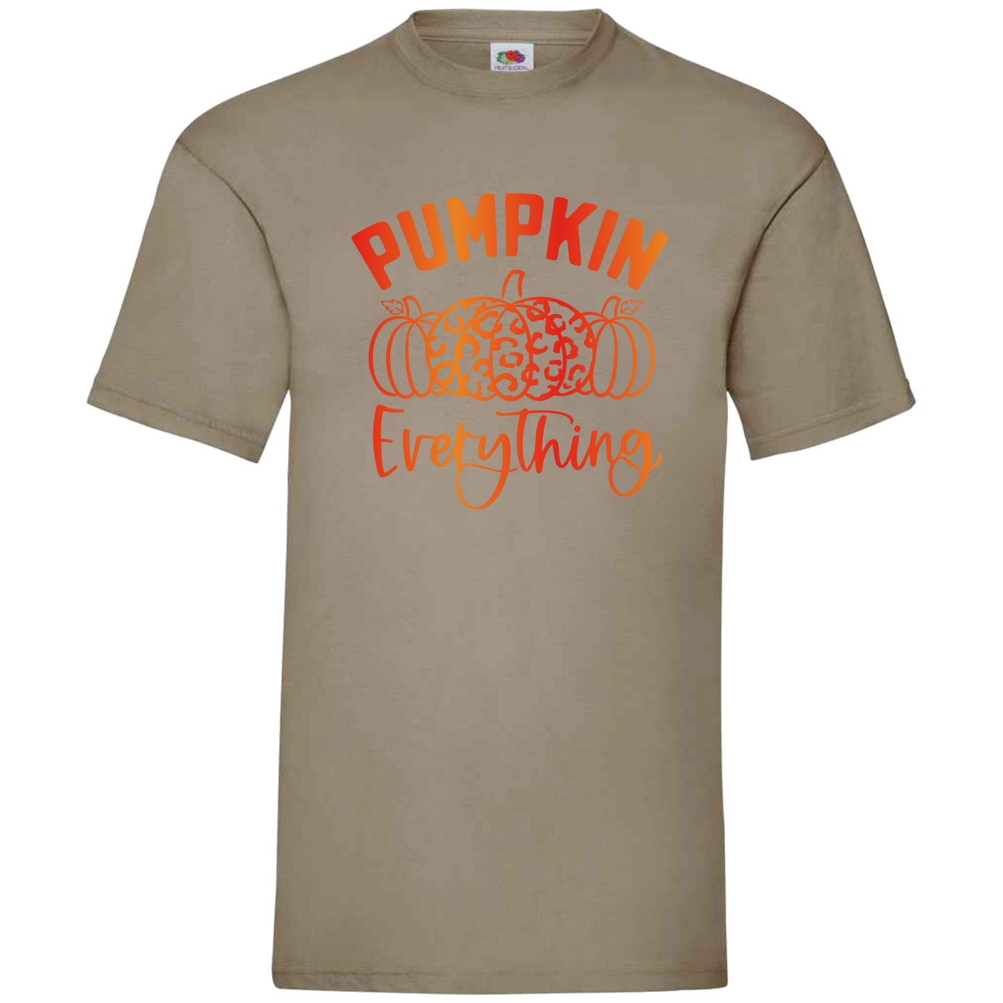 "Pumpkin Everything" T-shirt with Ombre Print