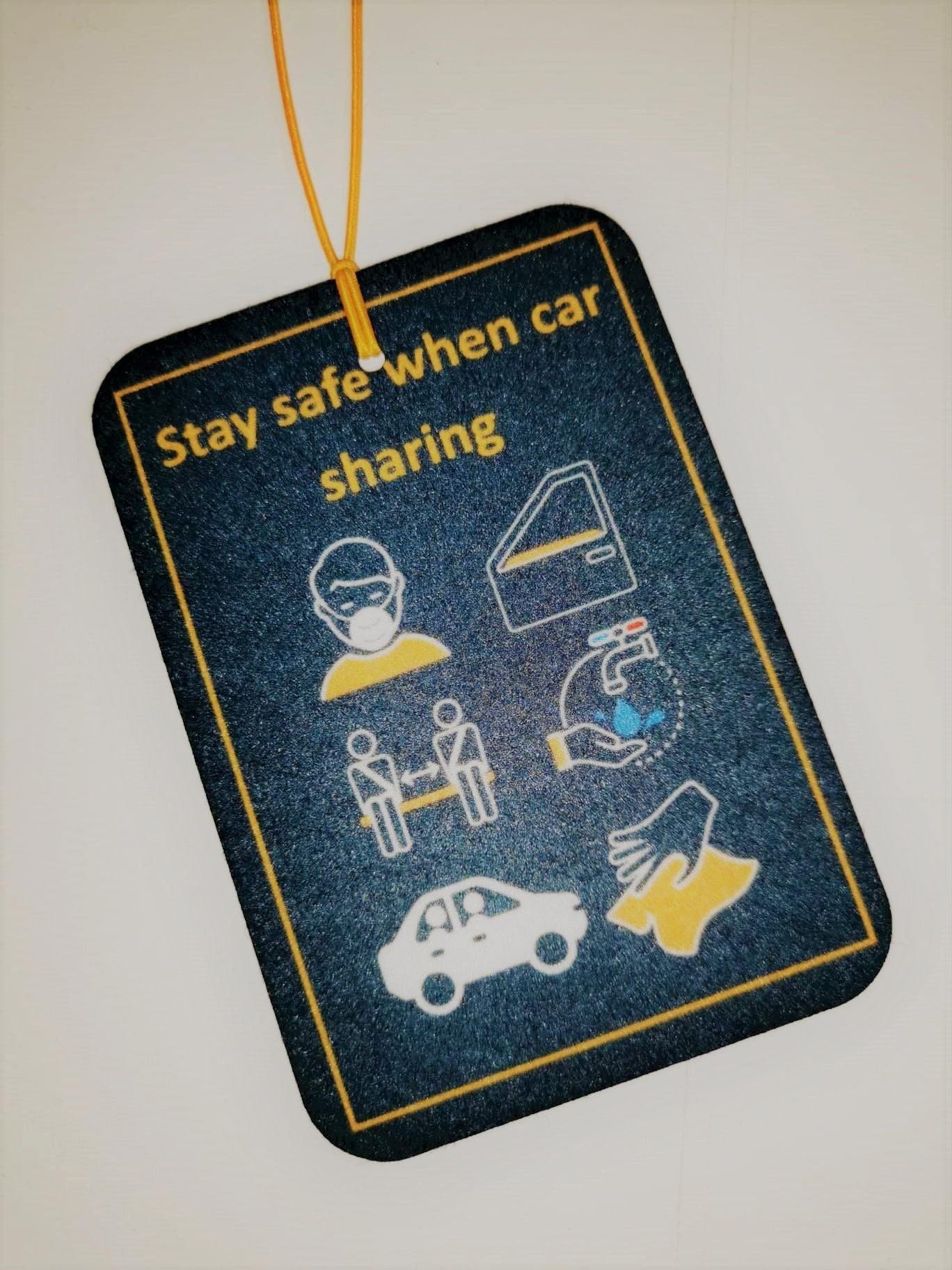 Car-Sharing Safety Air-Fresheners