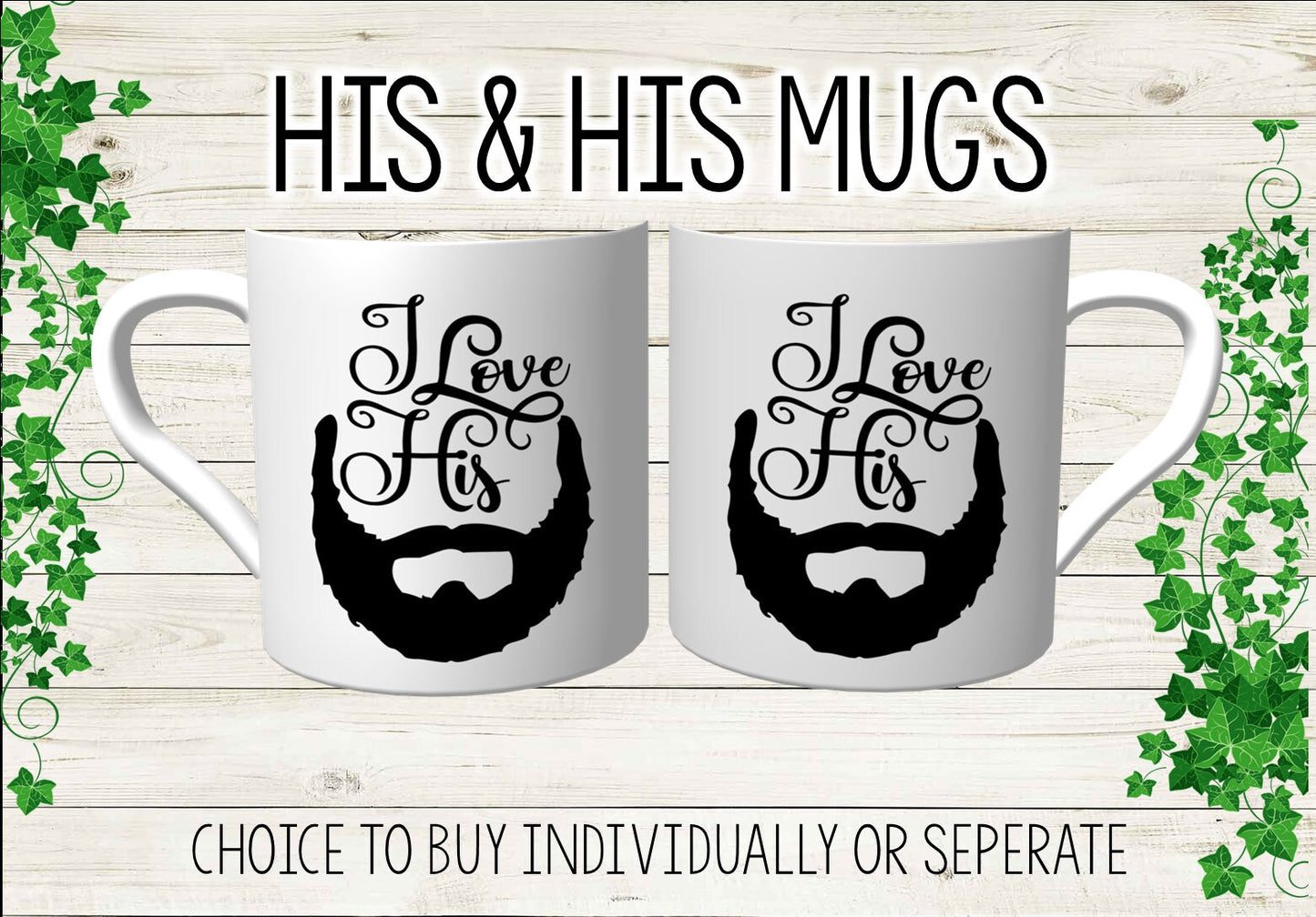 Couples His & Hers Mug Set