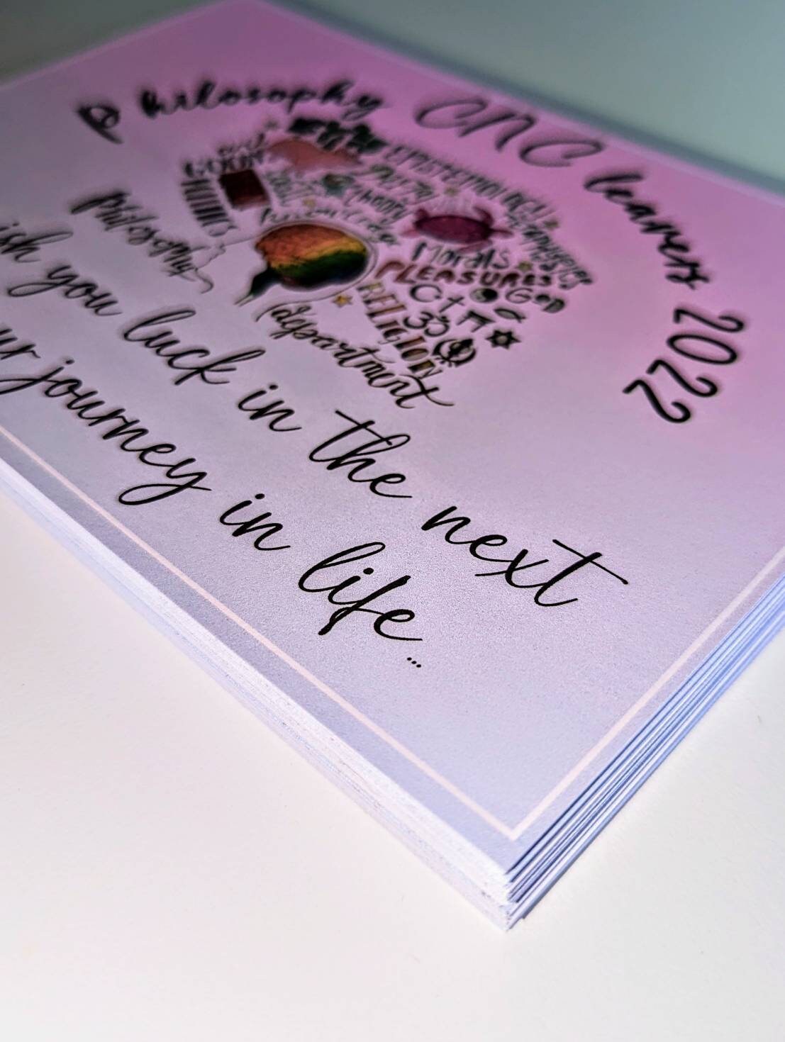 A4/A5 Custom Leavers Postcards | Teacher Comments Card