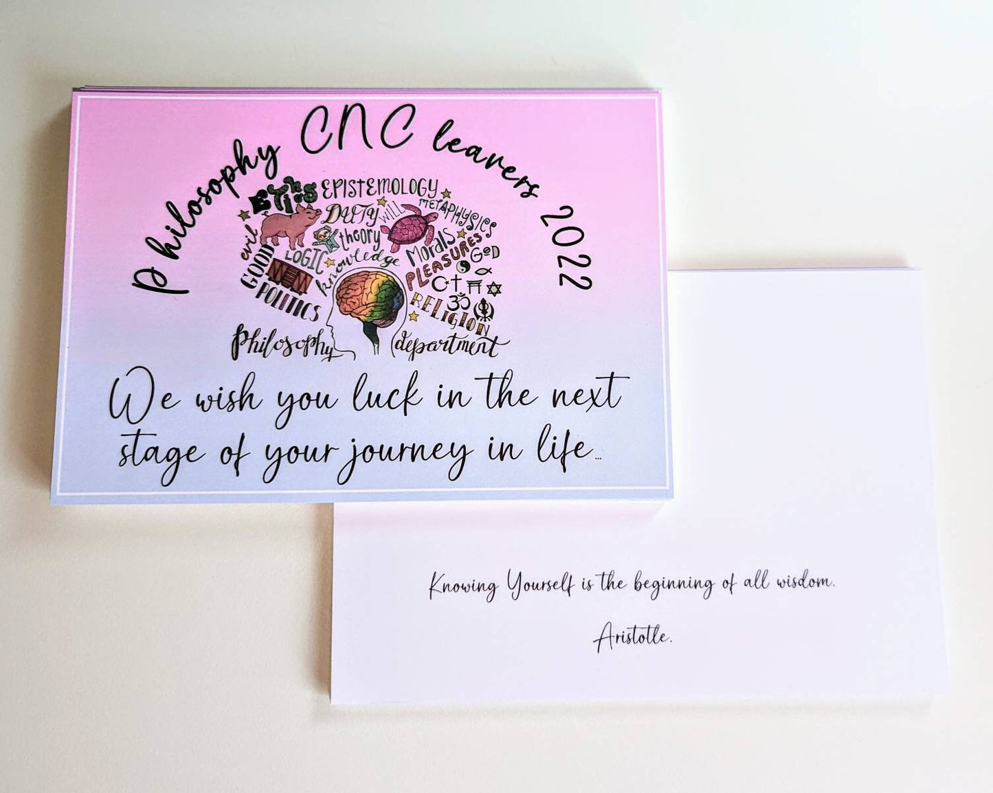 A4/A5 Custom Leavers Postcards | Teacher Comments Card