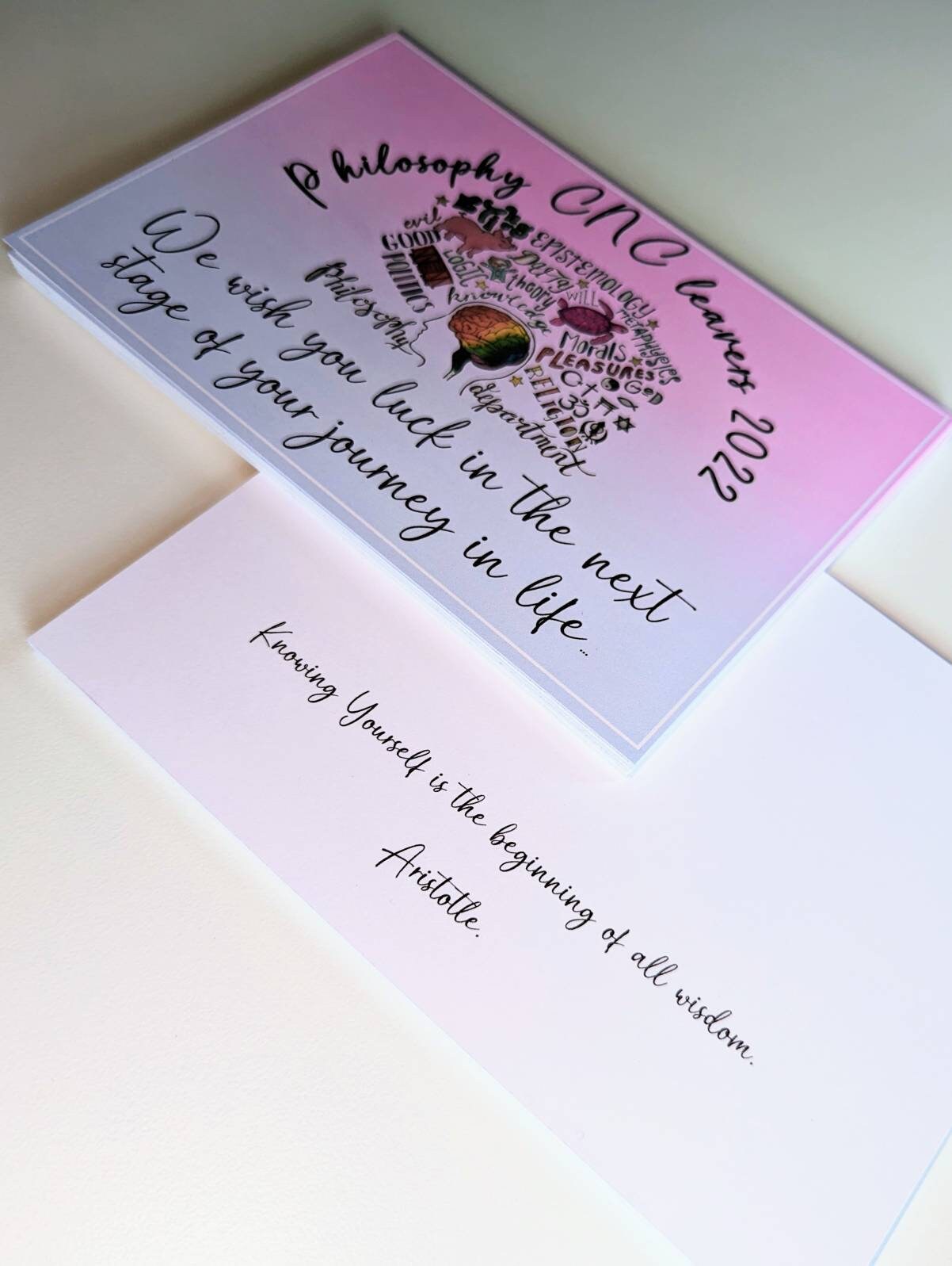 A4/A5 Custom Leavers Postcards | Teacher Comments Card