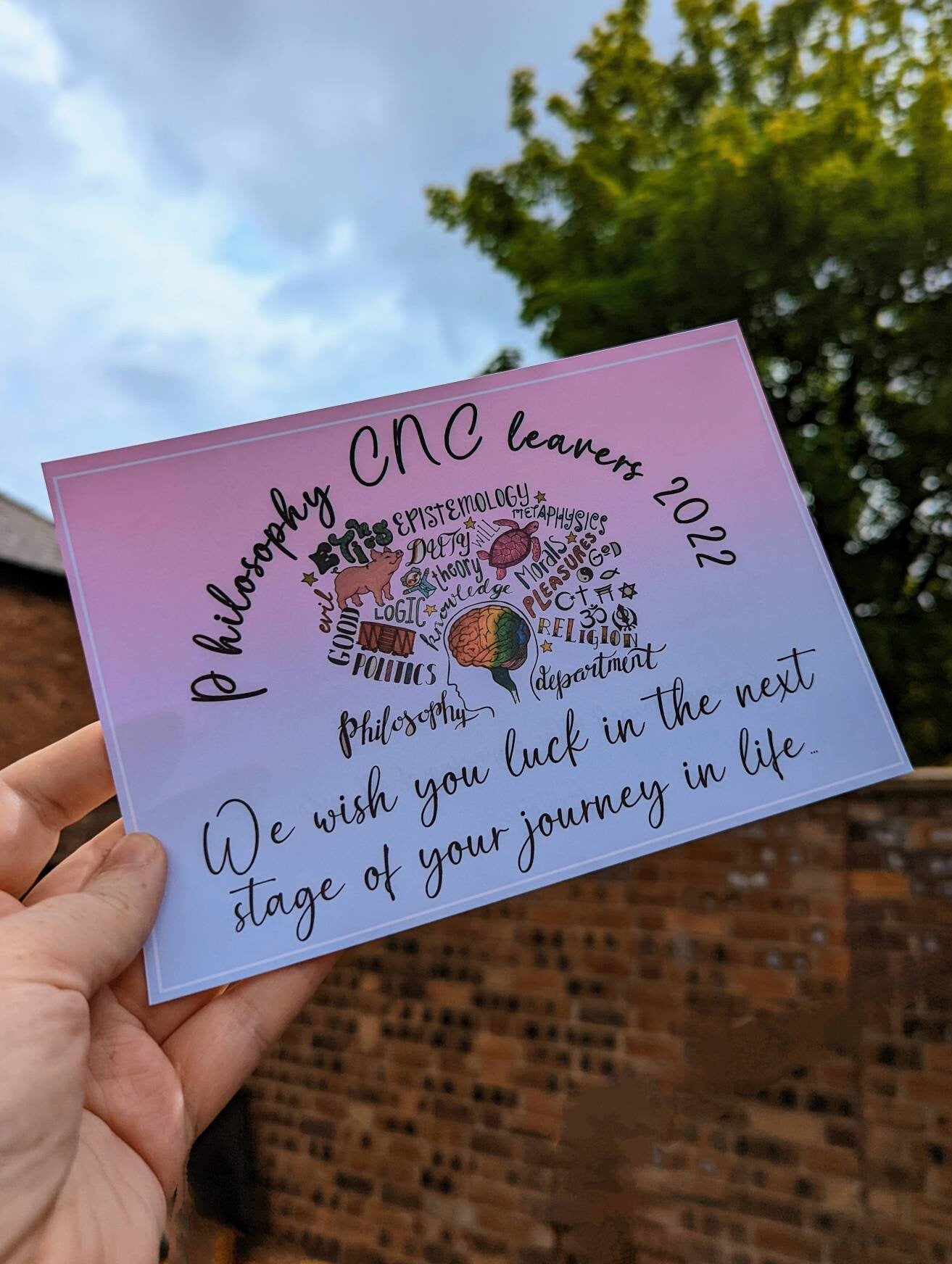 A4/A5 Custom Leavers Postcards | Teacher Comments Card