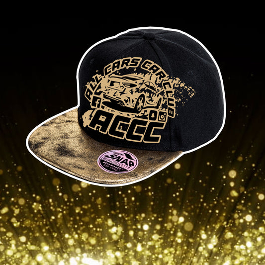 ACCC GLITTER PEAK CAP - COLOUR-OPTIONS AVAILABLE (RC087)