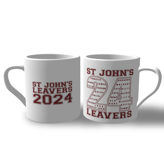 ST JOHN'S LEAVERS MUG 2024