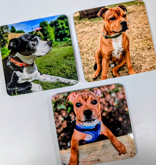 Custom Personalised Coaster - Round or Square