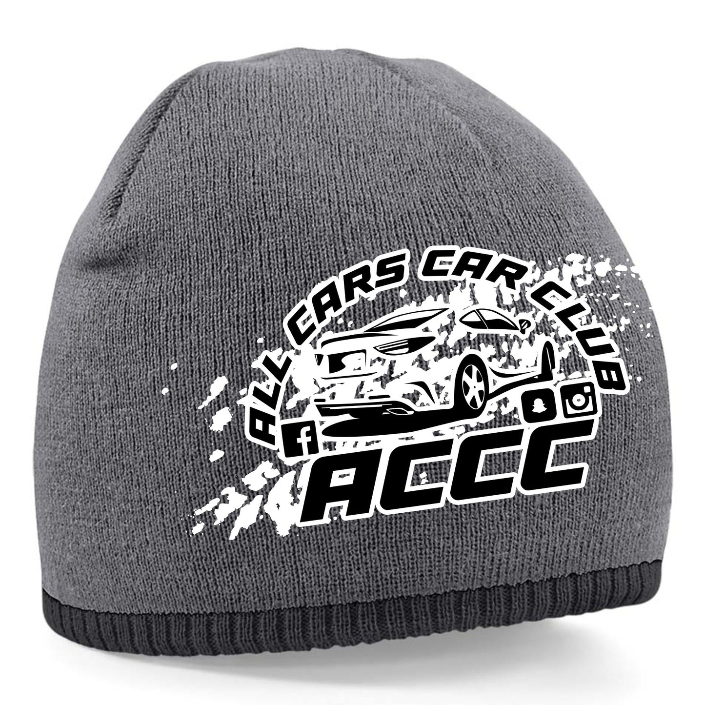 ACCC RIMMED BEANIE - COLOUR-OPTIONS AVAILABLE (BB44C)