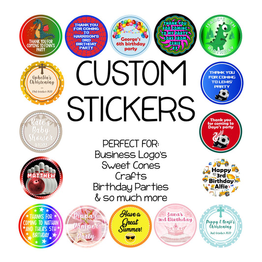 Custom A4 Sticker Sheets - Any Design