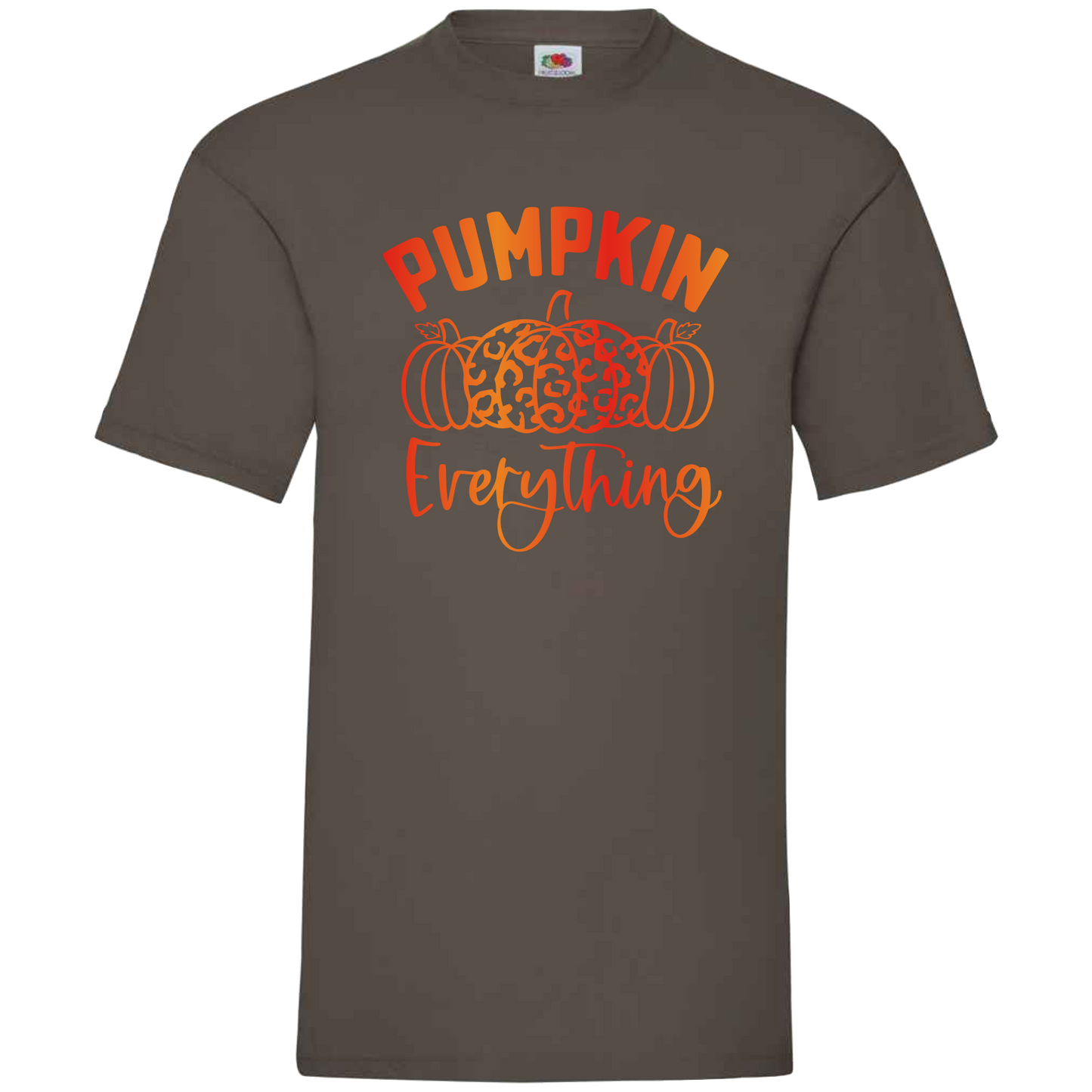 "Pumpkin Everything" T-shirt with Ombre Print