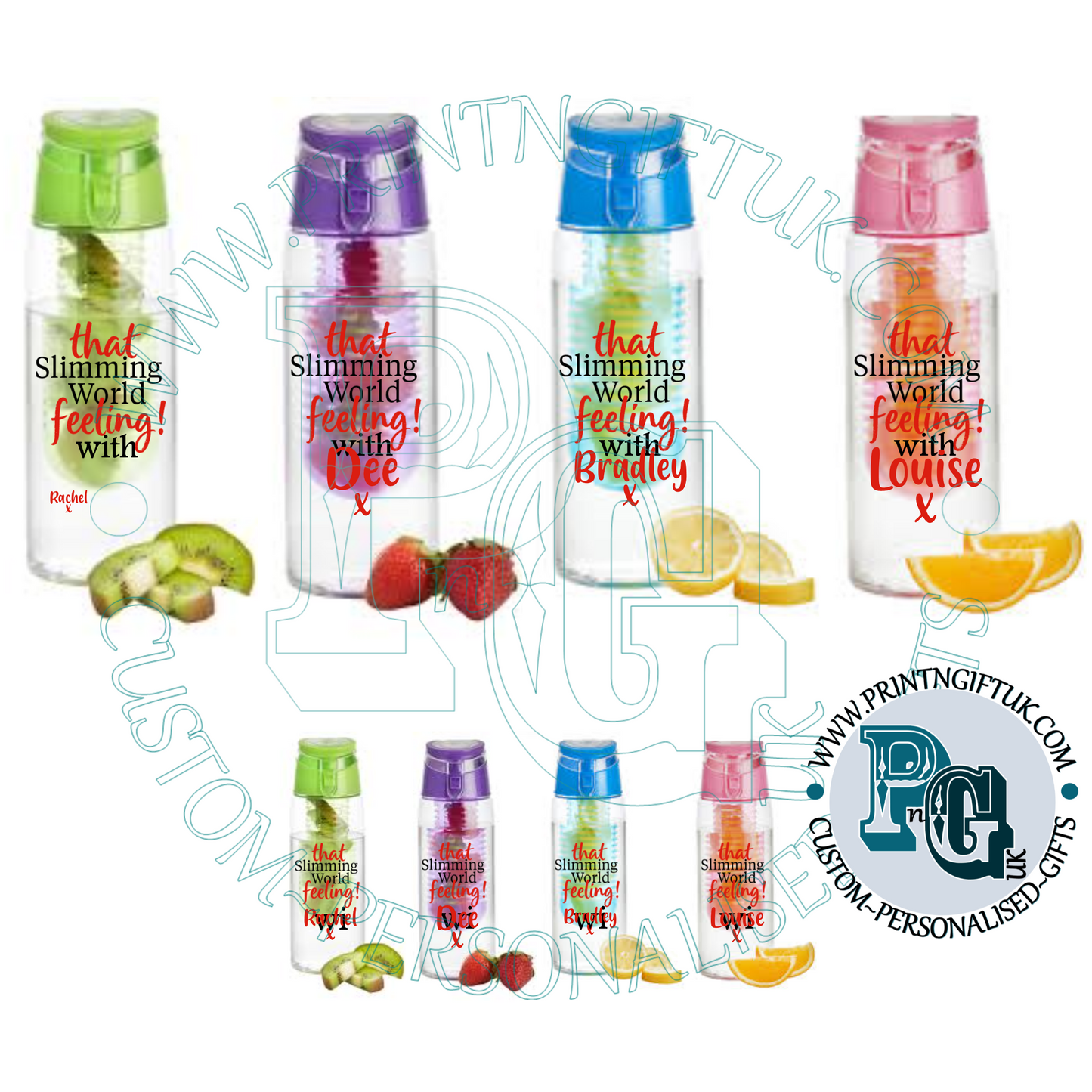 SW "That Feeling" Water Bottles - With optional fruit Diffuser