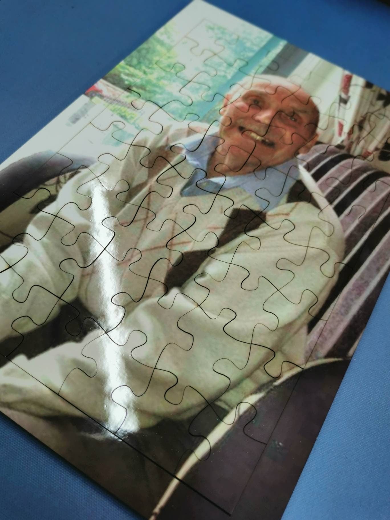 Custom, Personalised Jigsaw Puzzle | Hardwood with solid backing board | High Gloss | Your Own Photo, Image or Theme | A4 | 48 Pieces | Gift