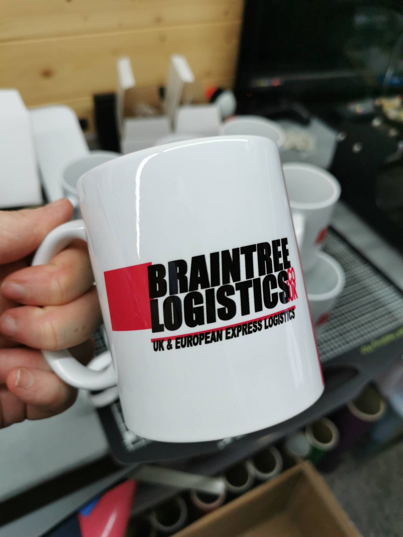 Custom Personalised Photo Mug | Double-Sided | Photo Mug | Business Logo Mug | Mug & Coaster | Birthday Gift | photo Coffee Cup Mother's Day