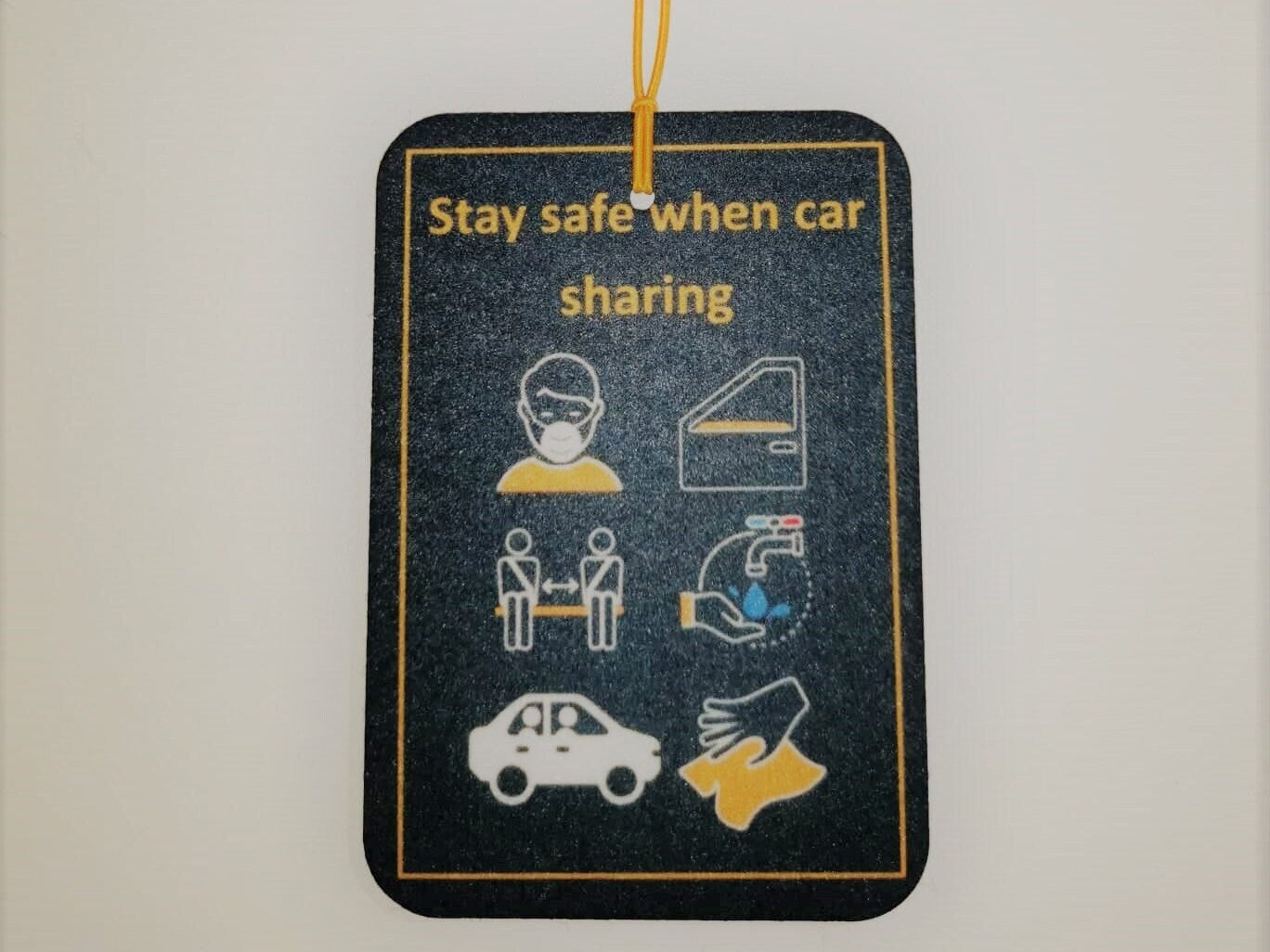 Car-Sharing Safety Air-Fresheners