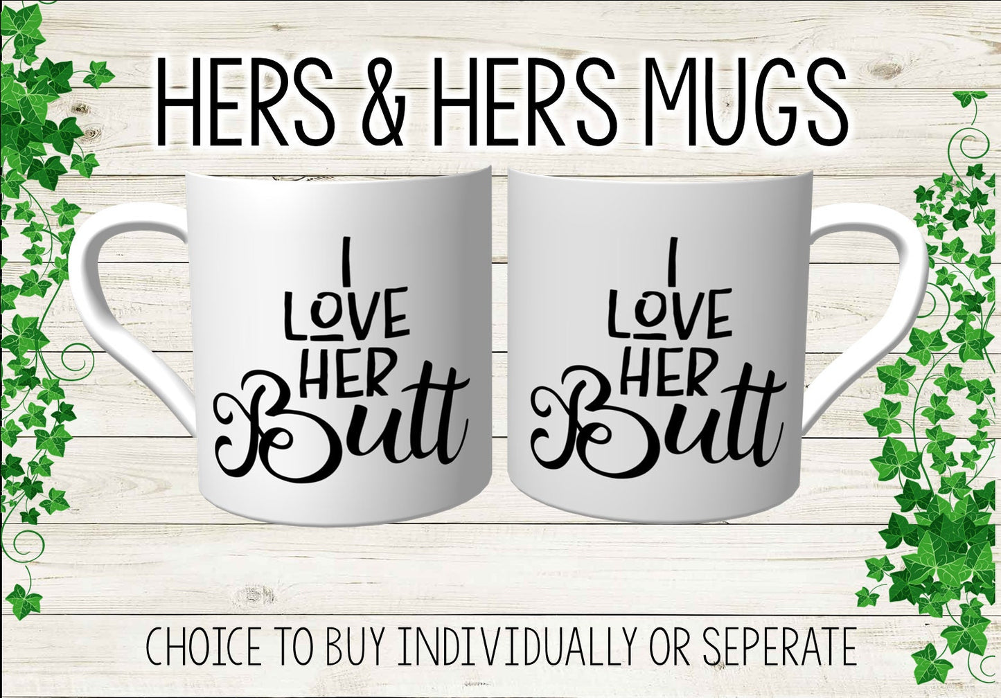 Couples His & Hers Mug Set